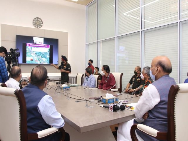 Rajnath Singh inaugurates 6 J&K bridges built by Border Roads Organisation